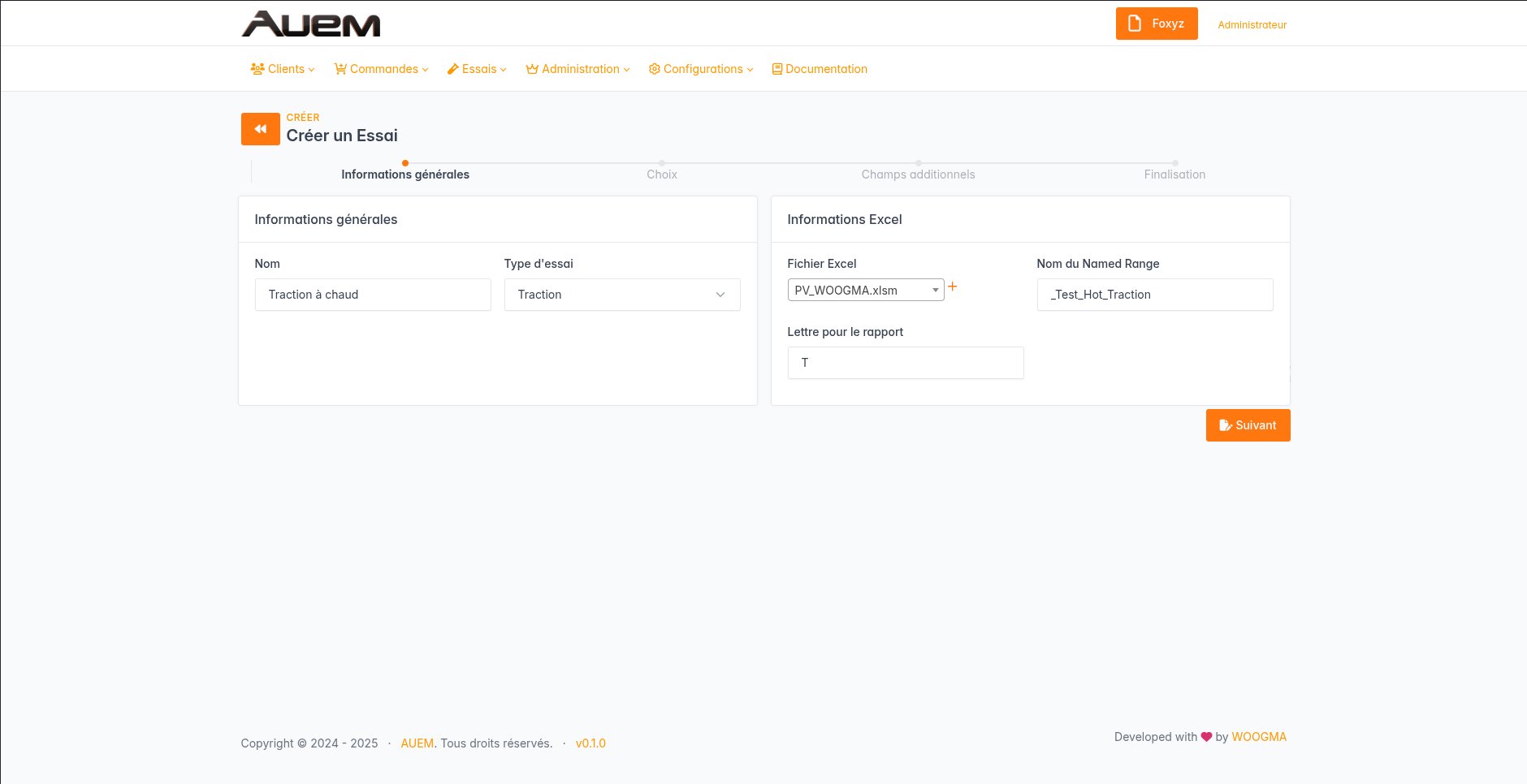 Informations générales